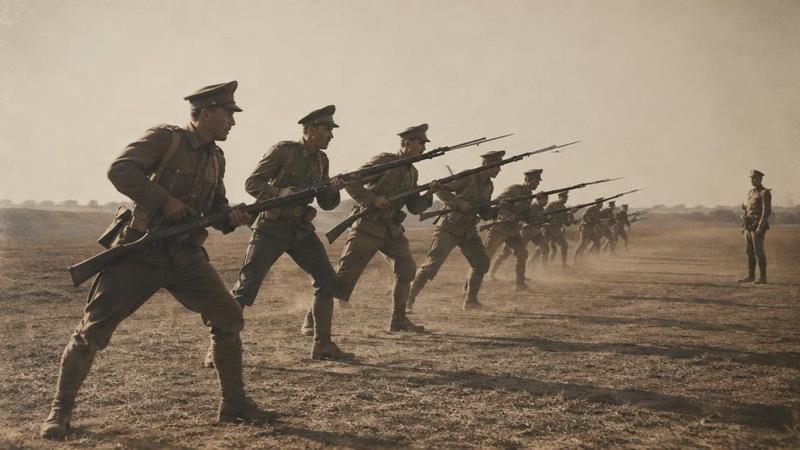 Bayonet Drill and the Discipline of the Line
